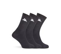 Kappa 6 Paia Calze Calzini Tennis Corti in Spugna di Cotone K002