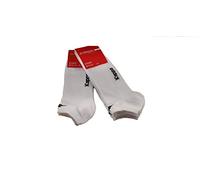 Kappa 6 paia calzini, calzini fantasmini invisibili,calzini sneakers in cotone,modello unisex, vari assortimenti. (45-57, 6 paia bianco)