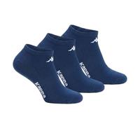 Kappa, 6 Paia Calzini Fantasmini in cotone uomo donna Unisex
