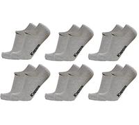 Kappa 6 paia calzini fantasmini invisibili sneakers in cotone modello unisex vari assortimenti.