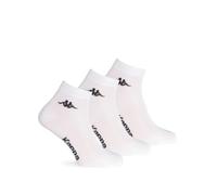 Kappa, 6 paia di mini calza fantasmino altezza caviglia in cotone elasticizzato.