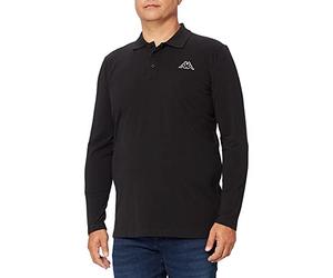 Kappa - 705380 005 - Polo a maniche lunghe Talek SH17-KPP1, colore: nero Nero L