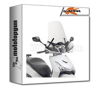 kappa 7057ak + a7057ak parabrezza clear compatibile con sym hd 300 2019 2020 2021 2022 2023 mototopgun