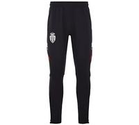 Kappa Abunszip PRO 6 Monaco, Pantaloni Unisex-Bambini, Grigio/Rosso, 14 Anni