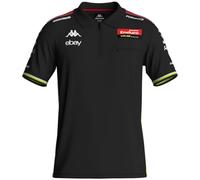 Kappa Acriz Vr45 Short Sleeve Polo Nero 4XL Uomo
