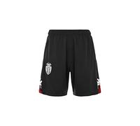 Kappa Ahorazip PRO 6 Monaco, Pantaloncini Unisex-Bambini, Grigio/Rosso, 12 Anni