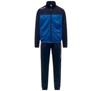 Kappa Alfon Tuta da Ginnastica, Blu Royal/Blu Navy, Large Bambina