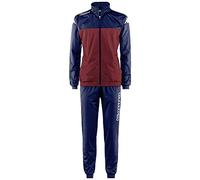 Kappa Alfon Tuta da ginnastica, Granata rosso/blu marino, X-Large Bambina