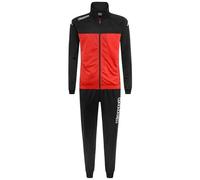 Kappa Alfon Tuta da Ginnastica, Rosso/Nero, S Uomo