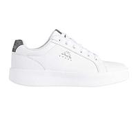 Kappa Amelia Wo - Scarpe da Ginnastica Basse, Blanco/Gris,