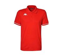 Kappa Barli Short Sleeve Polo Rosso 4XL Uomo