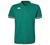 Kappa Barli Short Sleeve Polo Verde XL Uomo