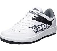 Kappa Bash FO, Scarpe da Ginnastica Unisex-Adulto, Bianco Nero, 43 EU