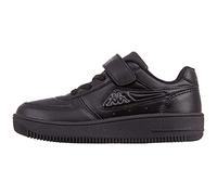 Kappa Bash K Scarpe da corsa Unisex - Bambini e ragazzi, Bianco (Black), 35 EU