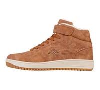 Kappa Bash Mid Fur Unisex Scarpe per jogging su strada Unisex - Adulto, Marrone (Cognac/Offwhite), 39 EU