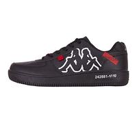 Kappa Bash Ol Scarpe da ginnastica Unisex - Adulto, Nero (Black/White), 43 EU