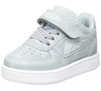 Kappa Bash Sc M, Scarpe da Ginnastica Unisex-Bambini, Bianco ghiacco, 21 EU