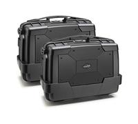 Kappa Baule Da Sella GARDA Line Adventure Box Top/Side MONOKEY 46 L X2 Nero