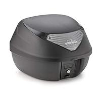 Kappamoto Bauletto Monolock K29NT, 29 Litri Nero goffrato con catadiottri fumè