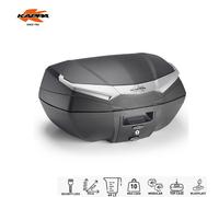 KAPPA Bauletto Portapacchi K'Vanguard Monokey 49LT Nero Argento Moto Scooter