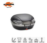 KAPPA Bauletto Portapacchi Monokey 55-56LT Nero Tech Goffrato Moto Scooter