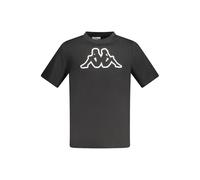 Kappa Black Cotton Men T-Shirt - M