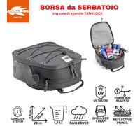 KAPPA Borsa da serbatoio 4,5lt TANKLOCK per Triumph Tiger 1200 Rally Ex. 2022-23