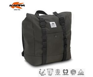 KAPPA Borsa Laterale A Zaino Rambler Eco 17 Litri Waterproof Per Moto Cinghie