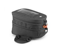 KAPPA Borsa Serbatoio NERA STRYKER ESTENSIBILE 5 / 7 LT CON CINGHIE E MAGNETI