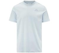 Kappa Cafers Slim Tee Maglietta tecnica comoda ed elegante, Color Blue Ballad e Blue Forget, taglia 2XL