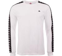 Kappa Camicia a maniche lunghe da uomo 312007 S Bianco