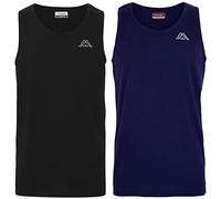 KAPPA LOGO GATAN CANOTTA UOMO JERSEY T-SHIRT SMANICATO COTONE SPORT 303HZ90