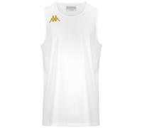 Kappa - Canottiera, Uomo, Bianco, Poliestere, Basket. Kappa4Basket Danco, Taglia: 3XL