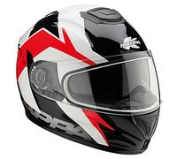 Kappa Casco KV21 Toledo, decorazione bianco/rosso, M