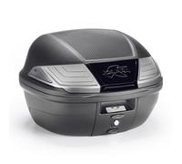 KAPPA CASSA CENTRALE 40L MONOLOCK K400NT CON RIFLETTORI BIANCHI -K400NT