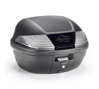 KAPPA CASSA CENTRALE 40L MONOLOCK K400NT CON RIFLETTORI BIANCHI -K400NT