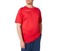 Kappa CASTOLO T-Shirt, Rosso, M Unisex-Adulto