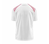 Kappa Cento Analog Act Jersey Altri | Man | Taglia XL | Bianco/High Risk RED/10