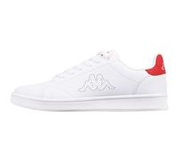 Kappa Codice Stile: 243049 Limit, Scarpe da Ginnastica Unisex-Adulto, Bianco Rosso, 40 EU