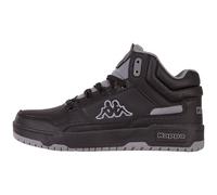 Kappa Codice Stile: 243316 Jonsha, Scarpe da Ginnastica Unisex-Adulto, Nero L Grigio, 45 EU