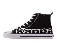 Kappa Codice Stile: 243321 Abras Men, Scarpe da Ginnastica Unisex-Adulto, Nero Bianco, 42 EU