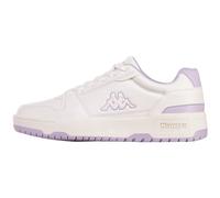 Kappa Codice Stile: 243405 Coda Low Unisex, Scarpe da Ginnastica Adulto, Bianco Lilla, 39 EU