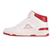 Kappa Codice Stile: 243406 Coda Mid Unisex, Scarpe da Ginnastica Adulto, Bianco Nero, 44 EU
