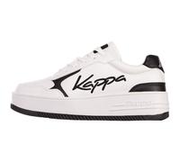 Kappa Codice Stile: 243417 Jaboah Women, Scarpe da Ginnastica Unisex-Adulto, Bianco Nero, 36 EU