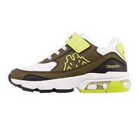 Kappa Codice Stile: 260893tck Harlem TC K Unisex Kids, Scarpe da Ginnastica Bambini, White Army, 25 EU