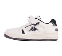 Kappa Codice Stile: 261098k Yeldes K Unisex Kids, Scarpe da Ginnastica, Bianco Dk Green, 27 EU