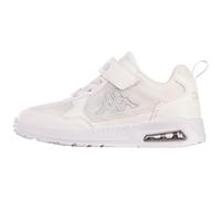 Kappa Codice Stile: 261099k Turpin K Unisex Kids, Scarpe da Ginnastica, White L Grey, 26 EU