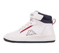 Kappa Hailes K Unisex Kids, Scarpe da Ginnastica, Bianco, 25 EU