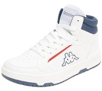 Kappa Codice Stile Unisex: 243317 Sneaker Hailes, Bianco Blu Marino, 45 EU