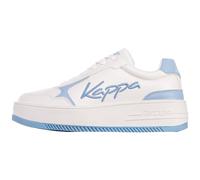 Kappa Codice Stile: 243417 Jaboah Women, Scarpe da Ginnastica Unisex-Adulto, Bianco, L, Blu, 37 EU